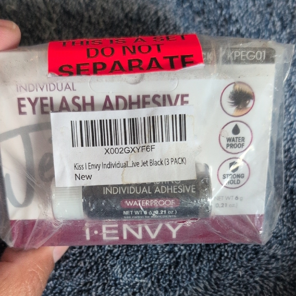 Kiss I Envy Eyelash Adhesive Jet Black